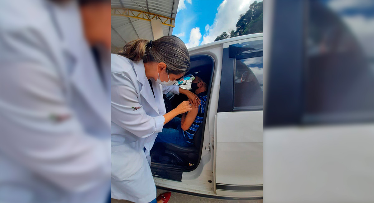 Secretaria de Saúde dá continuidade a vacinação de idosos entre 85 e 89 anos