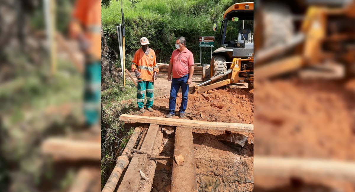 Reconstrução da ponte de Barra Mansa está em fase conclusiva