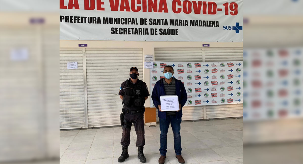Prefeitura recebe nova remessa de vacinas contra a Covid- 19