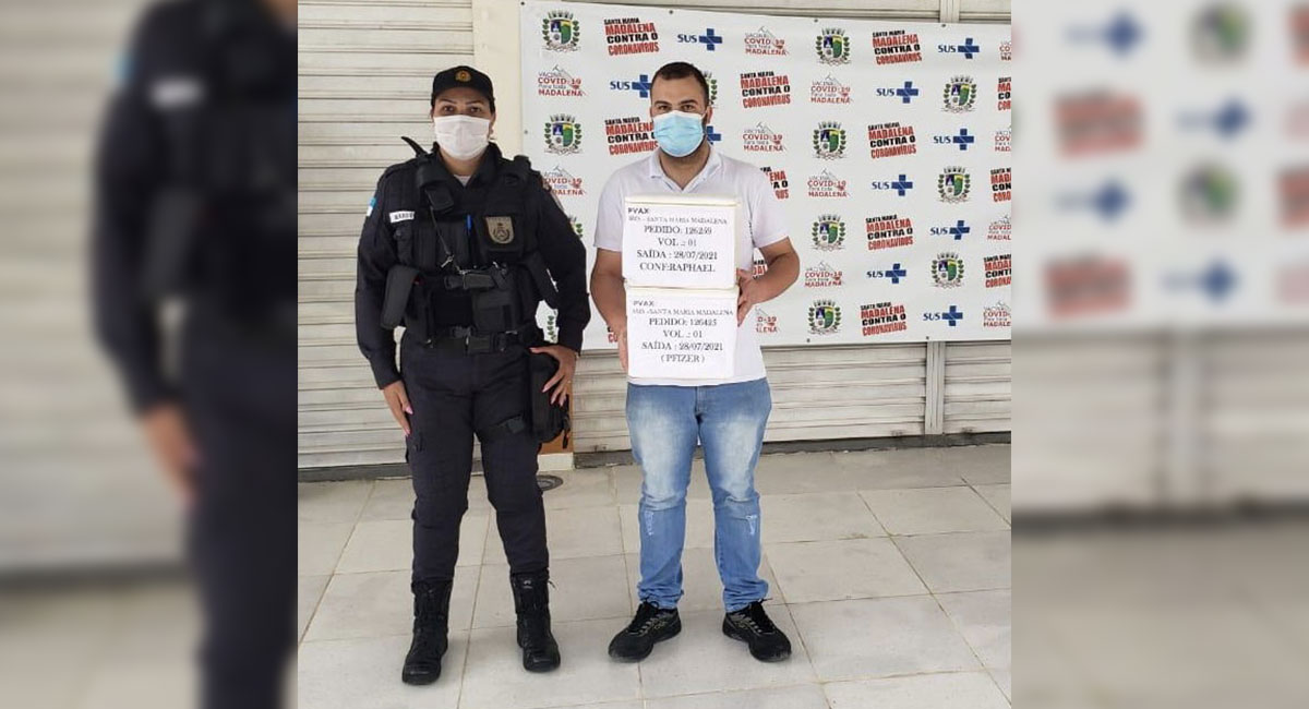 Saúde recebe mais doses de vacinas contra a Covid-19