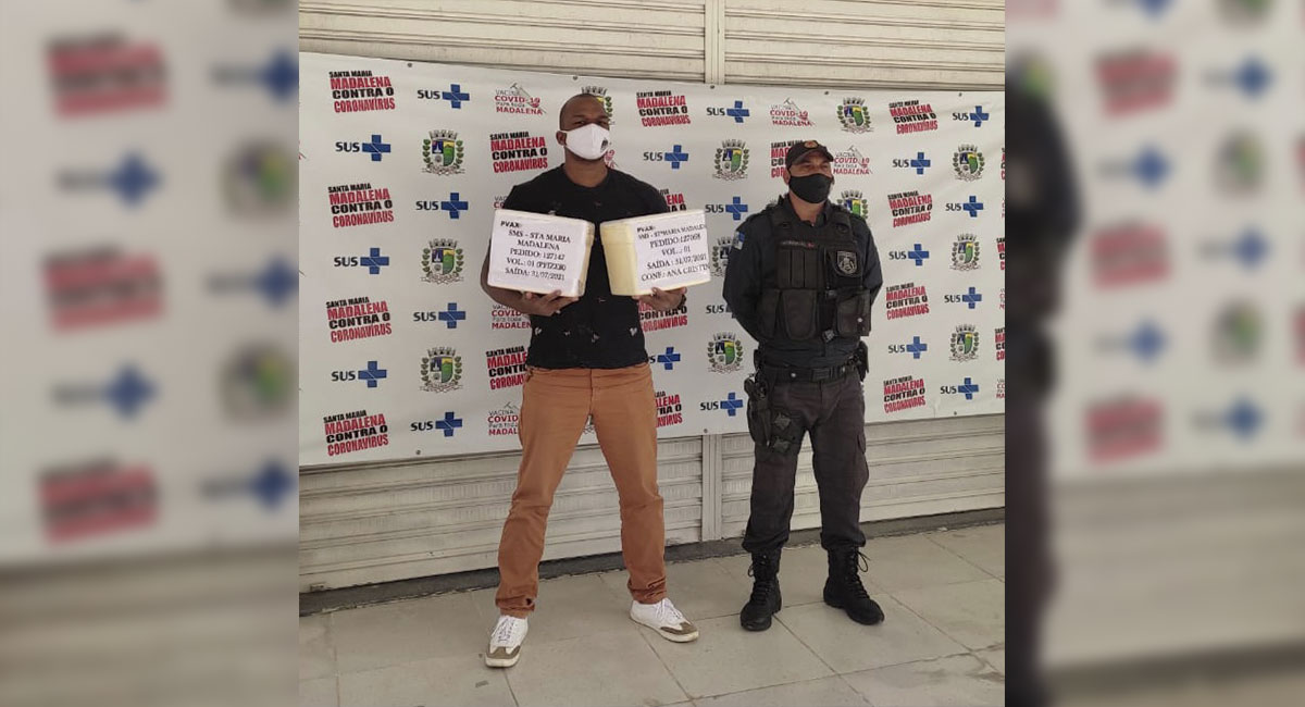 Saúde recebe mais doses de vacinas contra a Covid-19