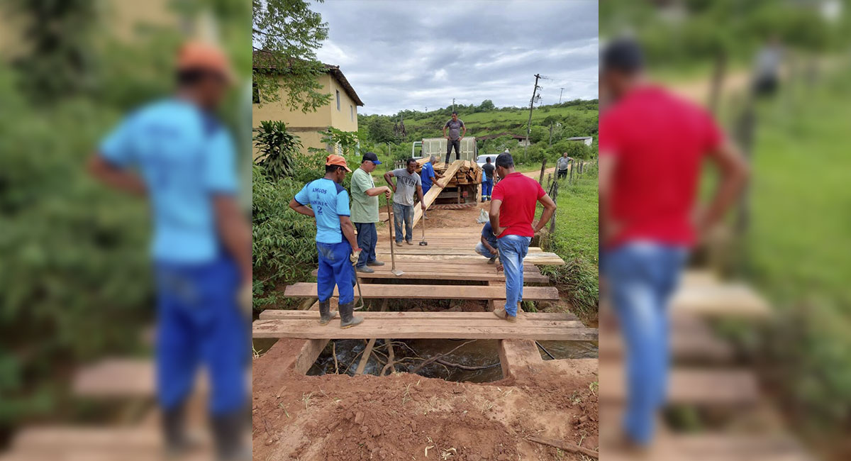 Reforma de ponte na Agulha do Futuro