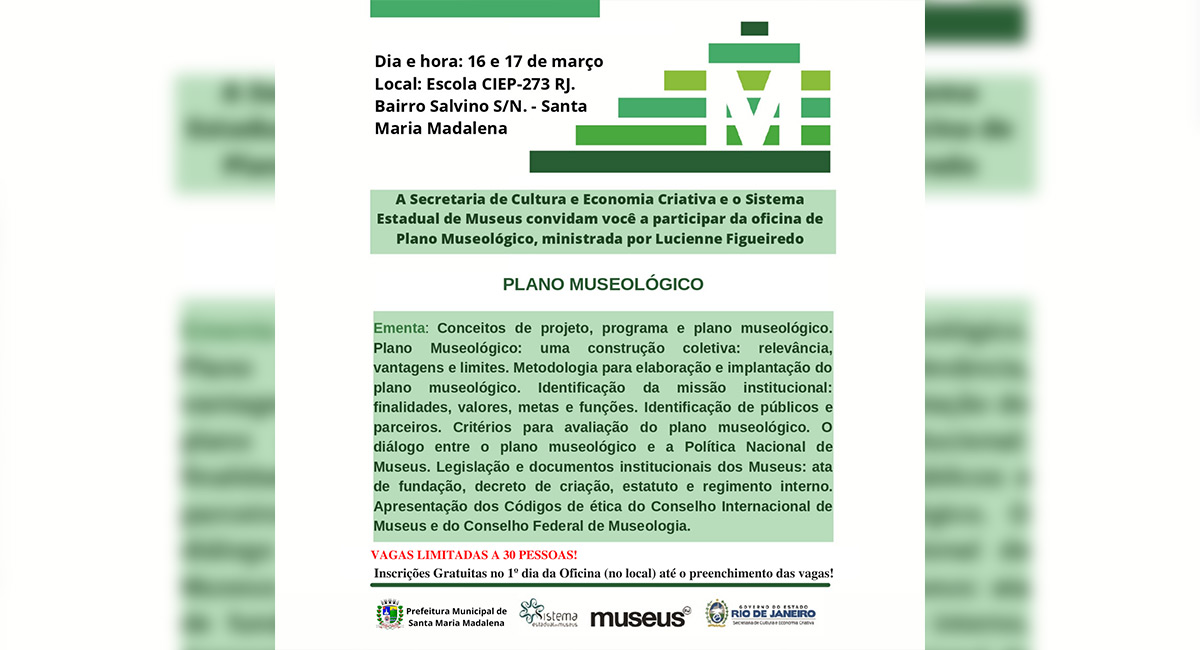 Oficina Técnica “Plano Museológico” em Santa Maria Madalena