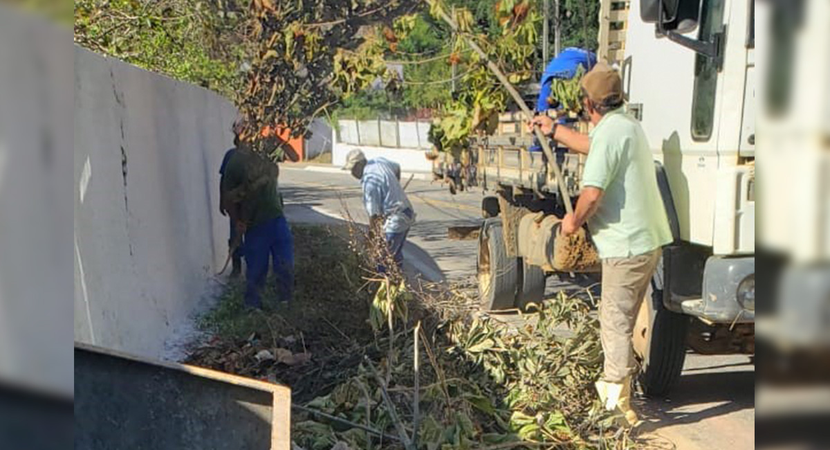 Secretaria Municipal de Obras, Serviços Públicos e Habitação orienta sobre descarte correto de entulhos, poda de árvores, capina e jardinagem