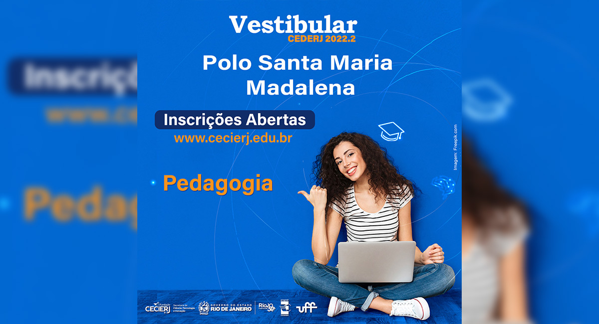 Vestibular Cederj 2022.2: Inscrições abertas com oferta de mais de sete mil vagas