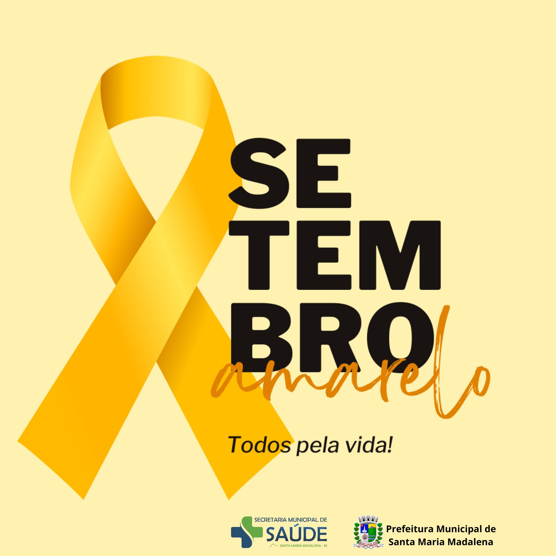 Setembro Amarelo - Mês de Prevenção ao Suicídio