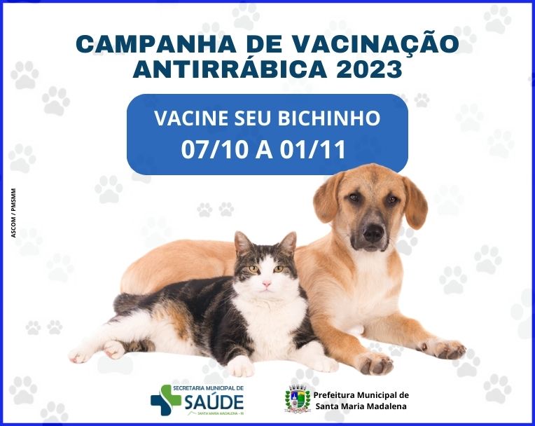 Campanha de Vacinação Antirrábica 07/10: Proteja seu Pet e Evite a Raiva