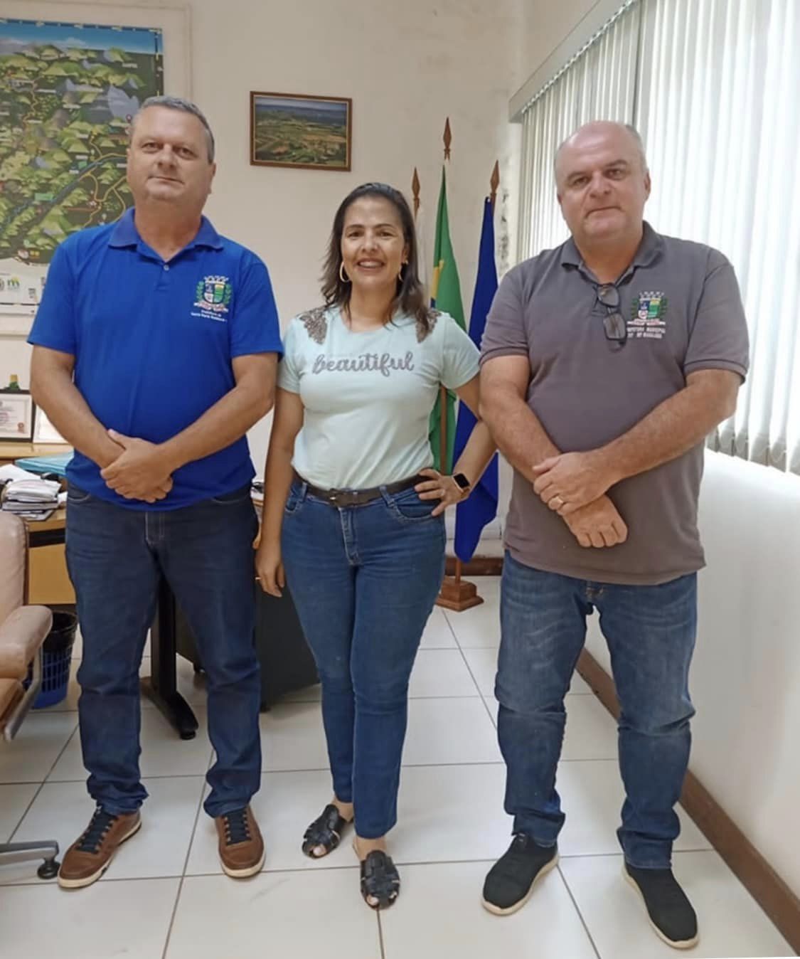 Prefeito apresenta novos secretários municipais em Santa Maria Madalena