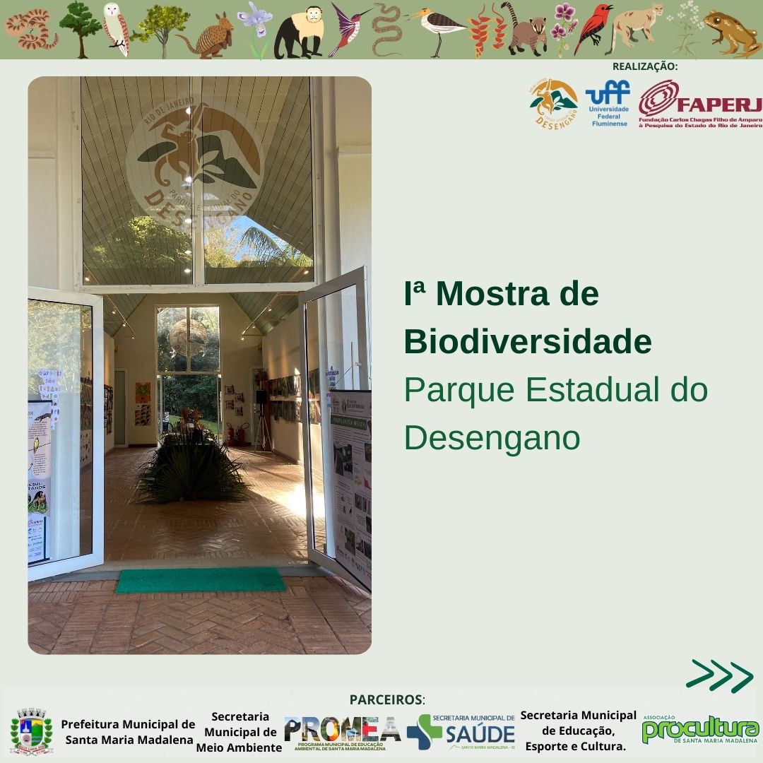 I Mostra de Biodiversidade atrai visitantes ao Parque Estadual do Desengano