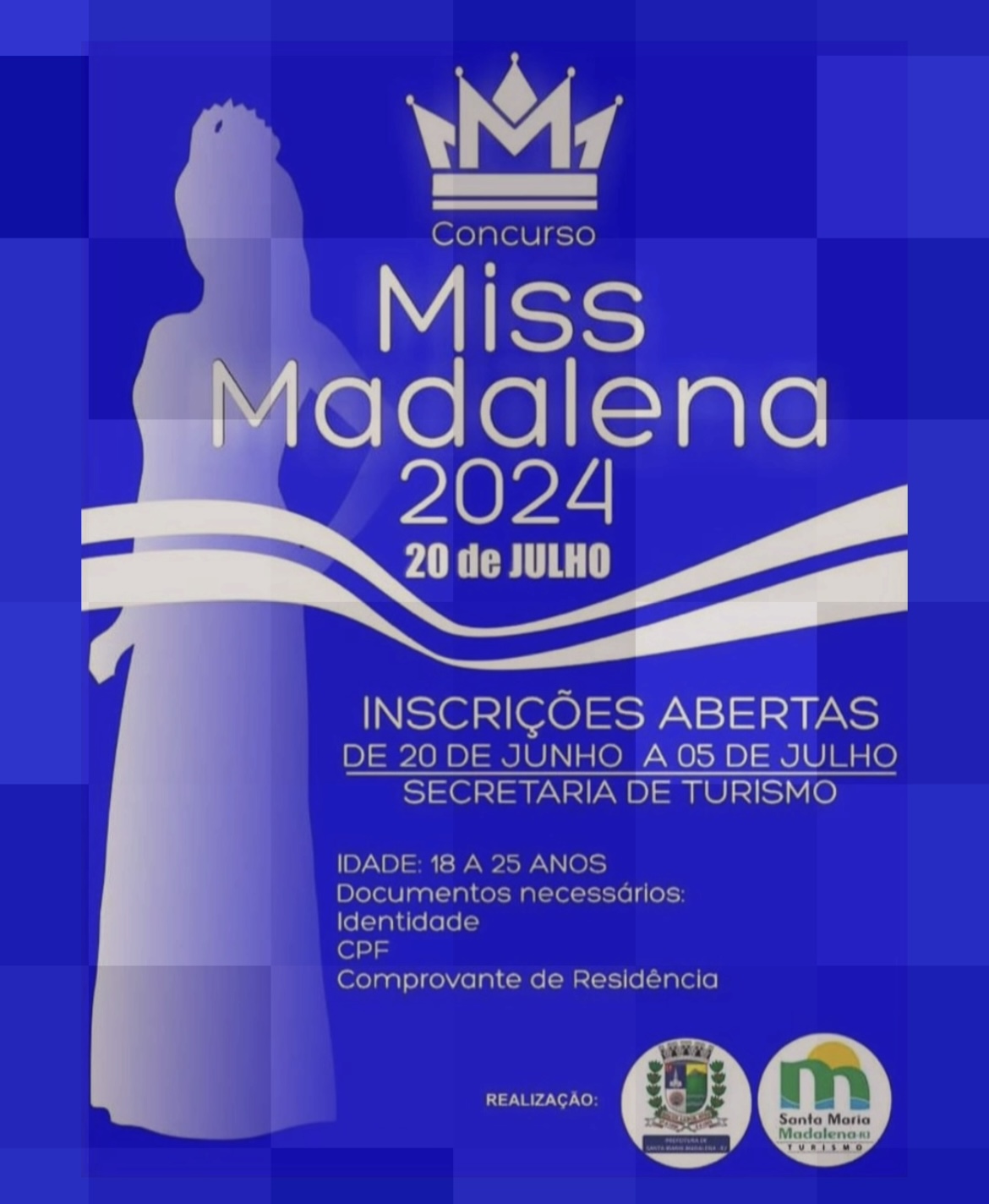 Inscrições Abertas para Concurso Miss Madalena 2024