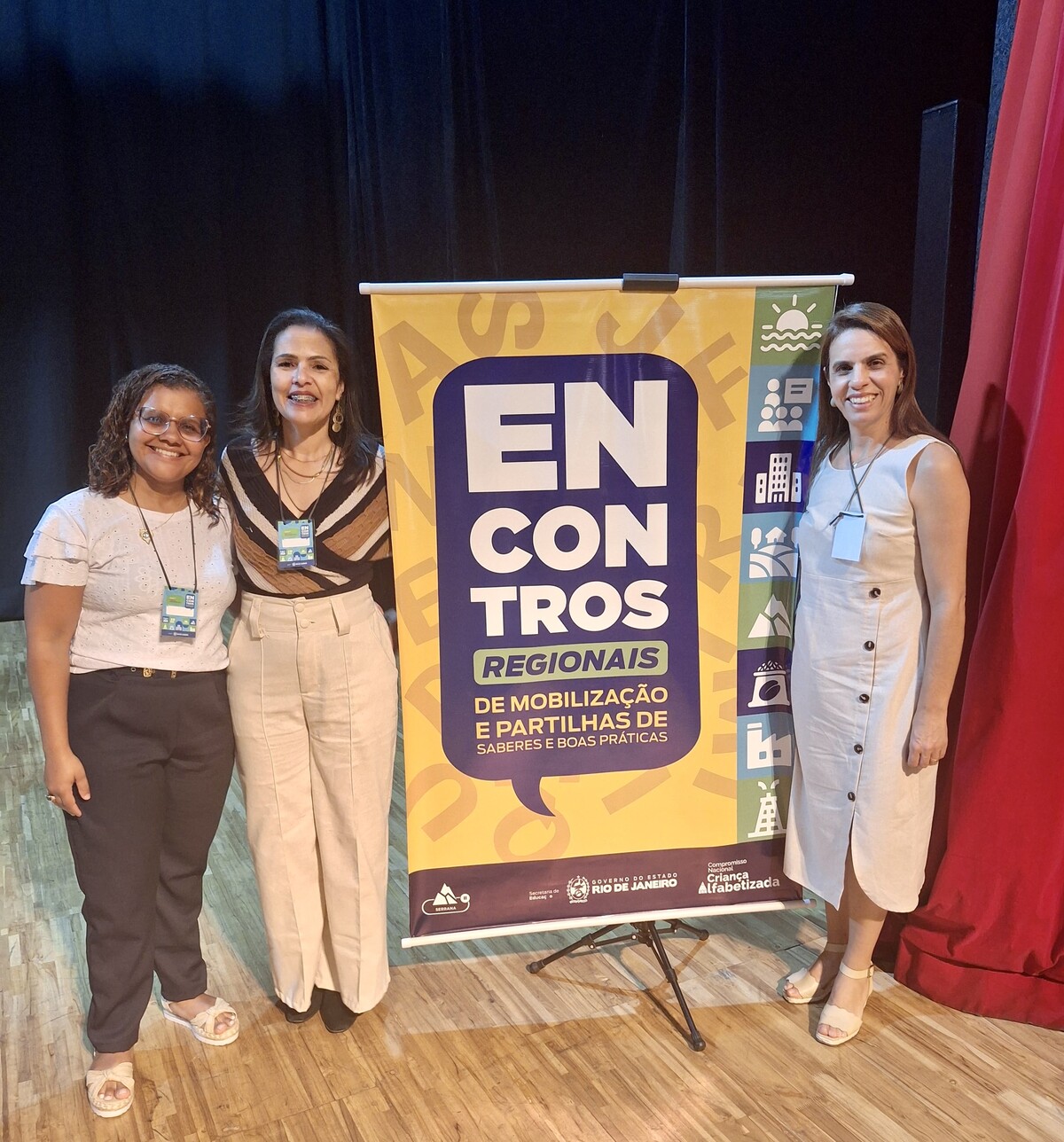 Educação de Santa Maria Madalena participa do Encontro Regional de Boas Práticas da Criança Alfabetizada