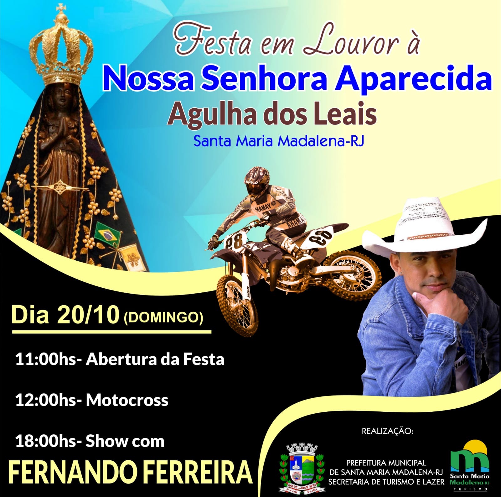 Festa em Louvor à Nossa Senhora Aparecida em Agulha dos Leais