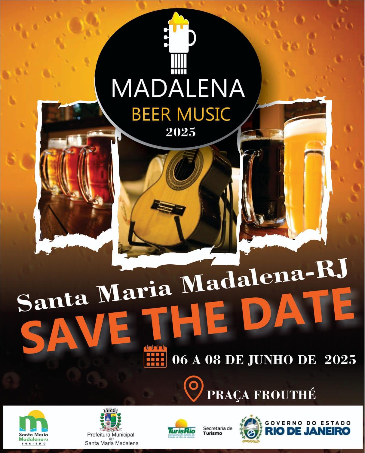 Vem aí o Madalena Beer Music 2025!