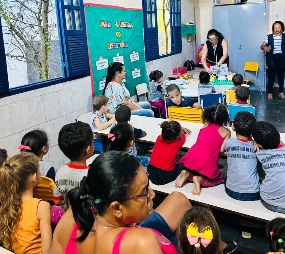 Programa Saúde na Escola promove ação educativa sobre alimentação saudável em Triunfo