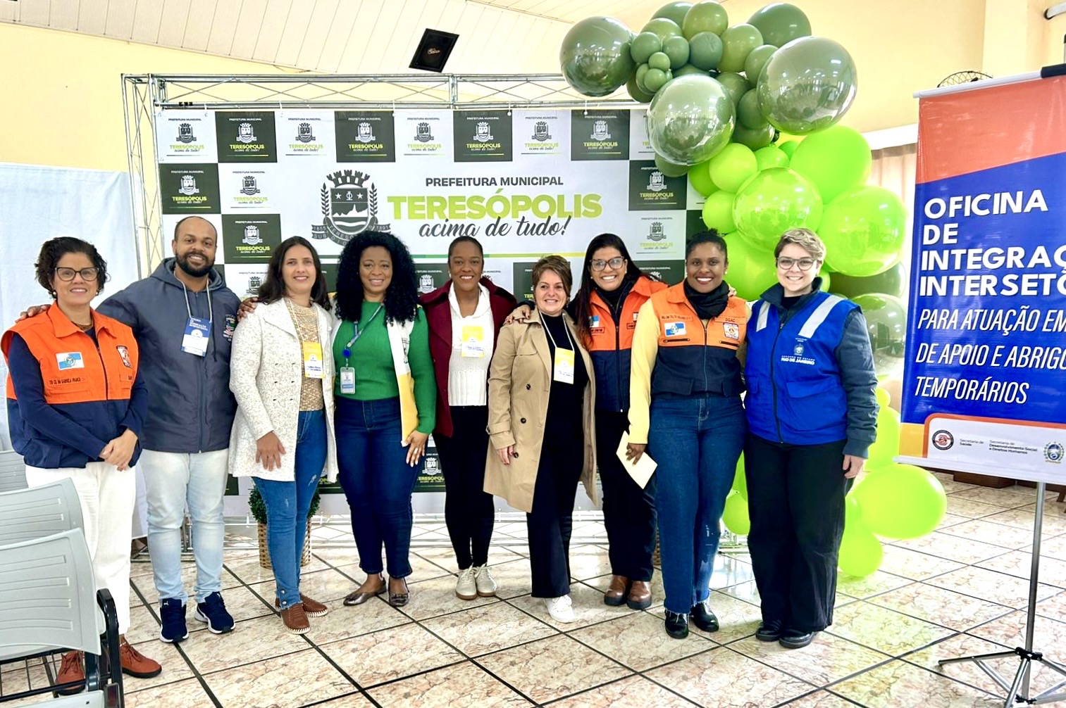 Santa Maria Madalena marca presença na Oficina de Integração Intersetorial da Região Serrana