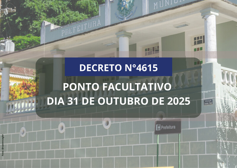 Dia do Servidor Público: Ponto Facultativo será comemorado em 31 de Outubro