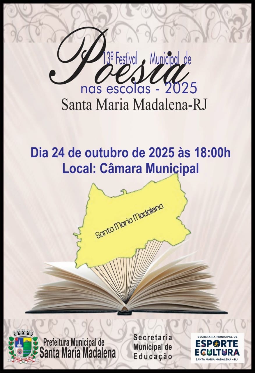 13º Festival Municipal de Poesia nas Escolas