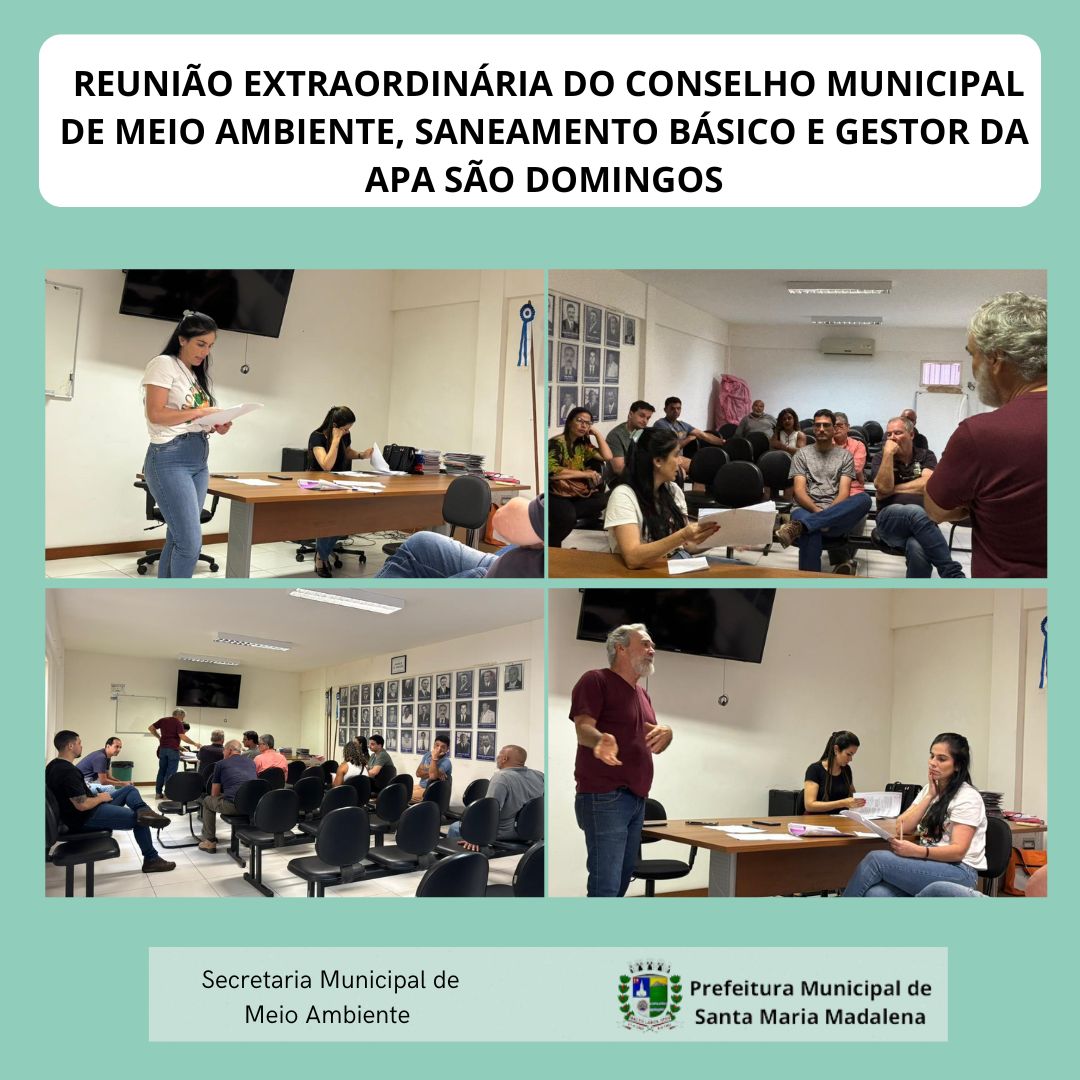 Construção de Estação de Tratamento de Esgoto do Jardim Nova Madalena é pauta do Conselho de Meio Ambiente